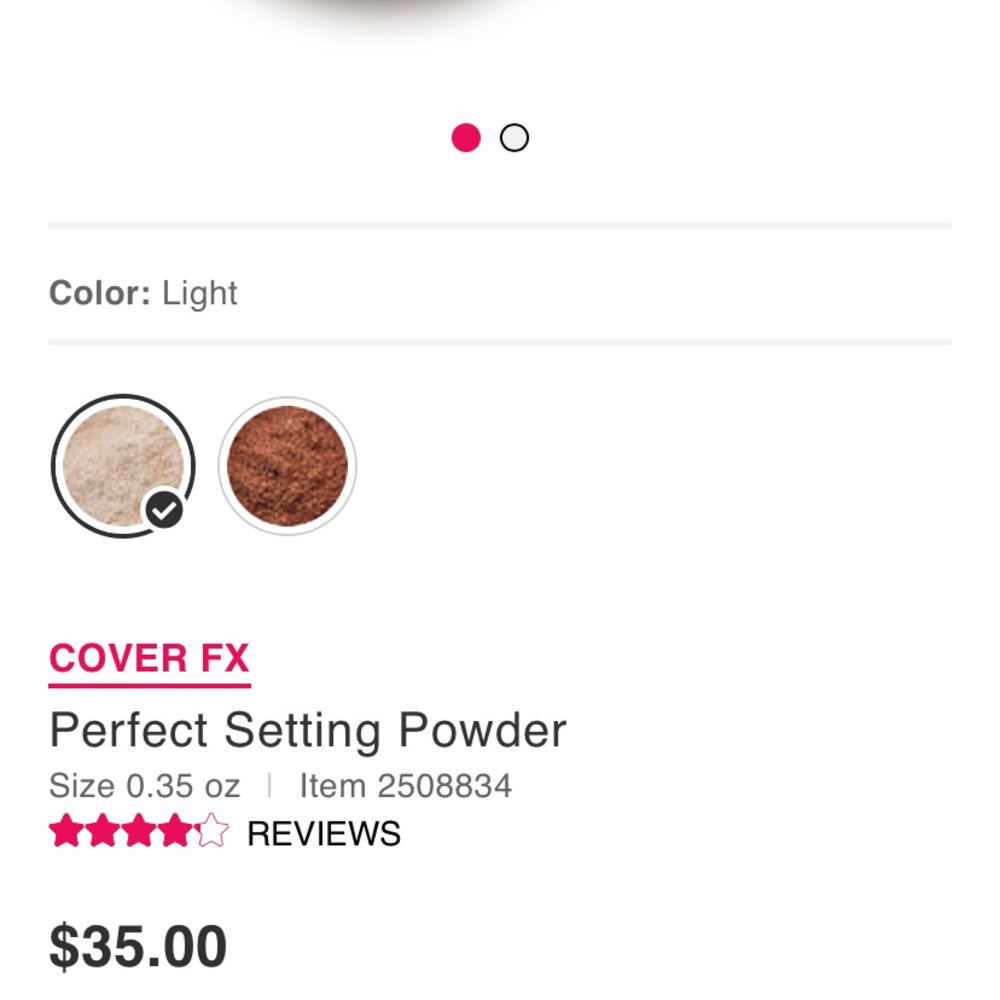 Cover FX Perfect Setting Powder - Picture 3 of 5
